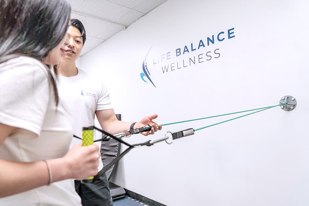 Life Balance Wellness treatment room