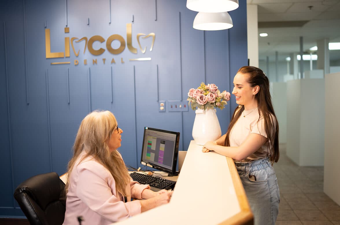 Lincoln Dental Center reception desk