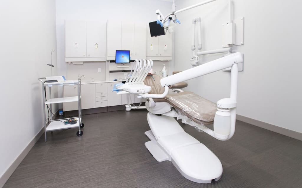 Clinic reception and patient area