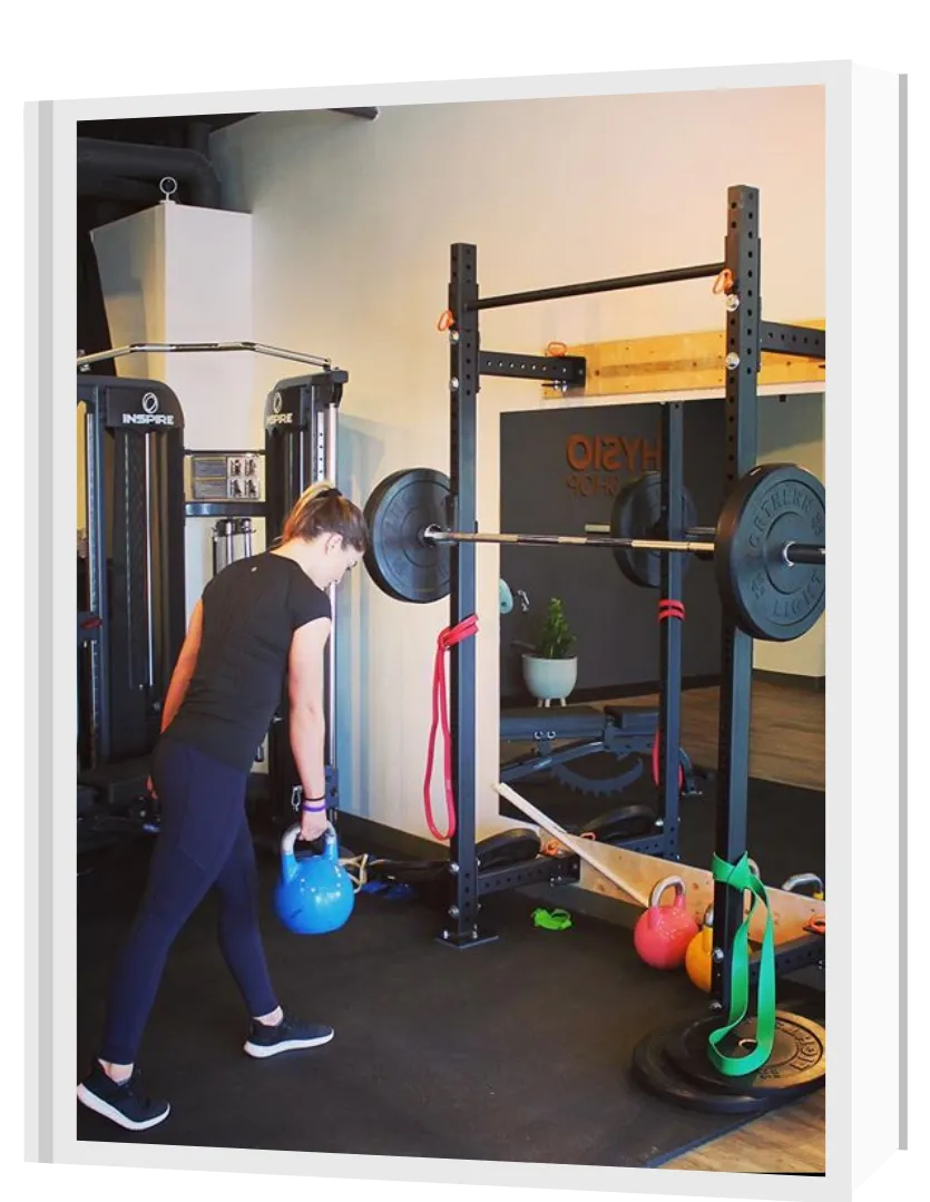 Exercise rehabilitation at The Physio Shop