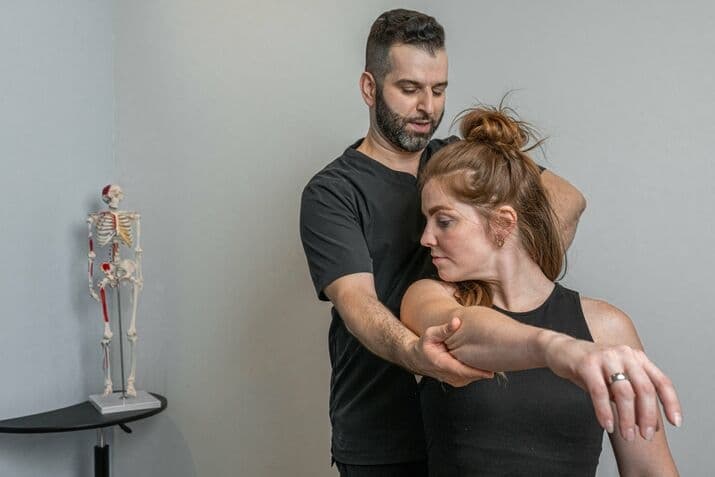 Therapy session at Easy Allied Health