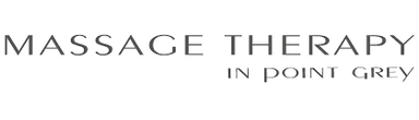 MASSAGE THERAPY in point grey logo